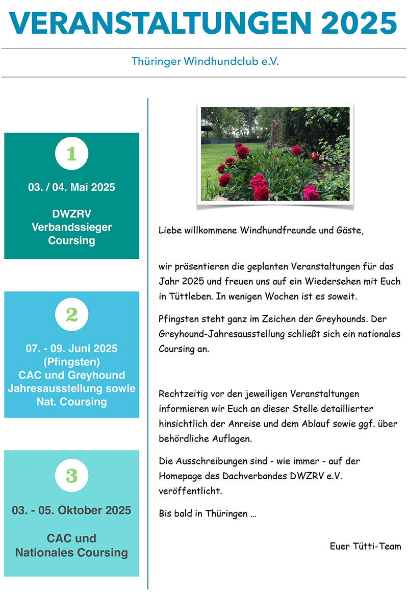 Thüringer Windhundclub, Tüttleben
